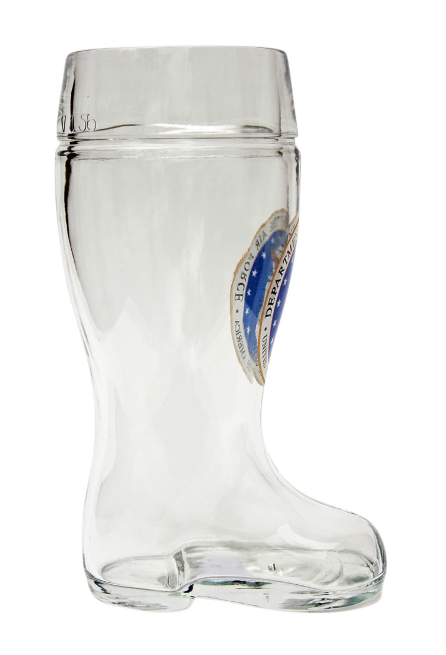 US Air Force Glass Beer Boot 1 Liter 7 US Air Force Glass Beer Boot 1 Liter - Image 6