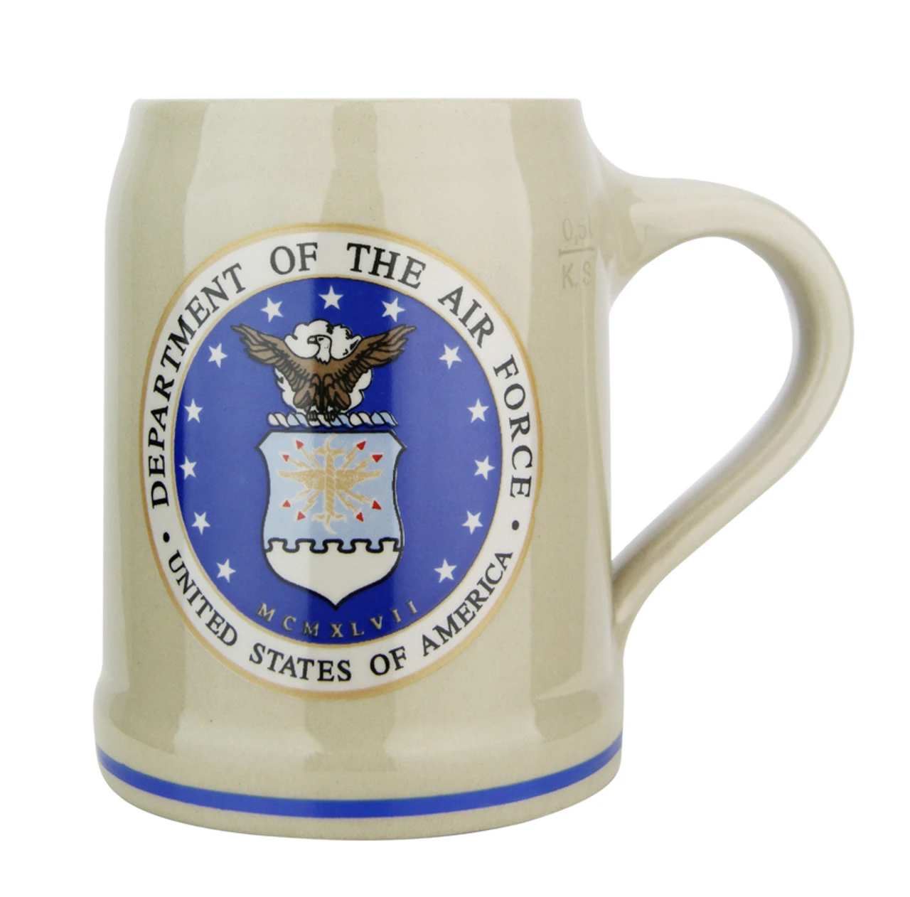 US Air Force Stoneware Beer Mug 0.5 Liter 3 US Air Force Stoneware Beer Mug 0.5 Liter