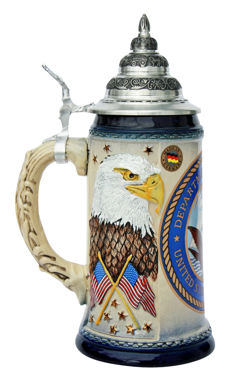 US Navy Beer Stein 4 US Navy Beer Stein - Image 2