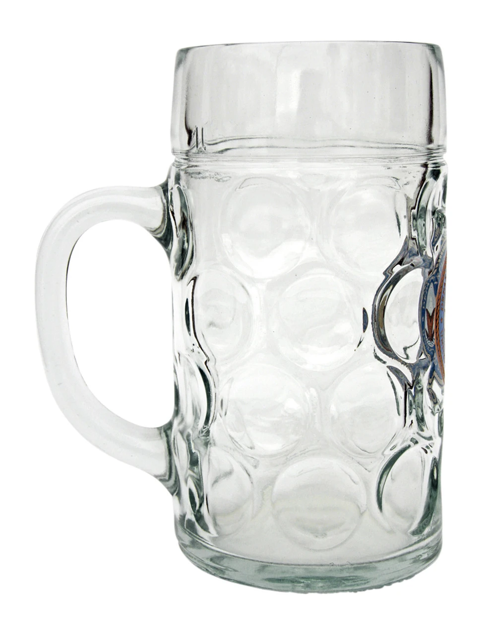 US Navy Dimpled Oktoberfest Glass Beer Mug 1 Liter 6 US Navy Dimpled Oktoberfest Glass Beer Mug 1 Liter - Image 4