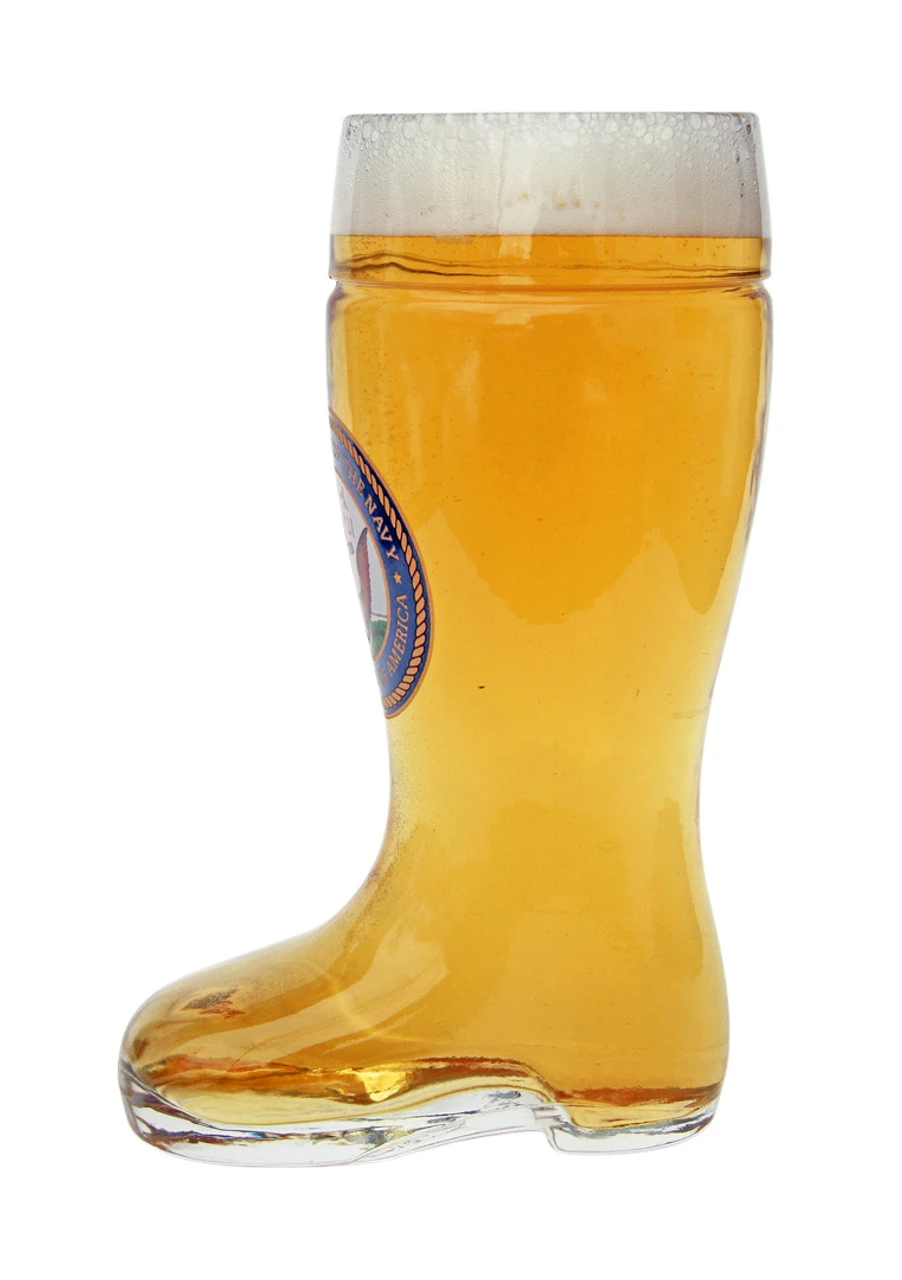 US Navy Glass Beer Boot 0.5 Liter 5 US Navy Glass Beer Boot 0.5 Liter - Image 3