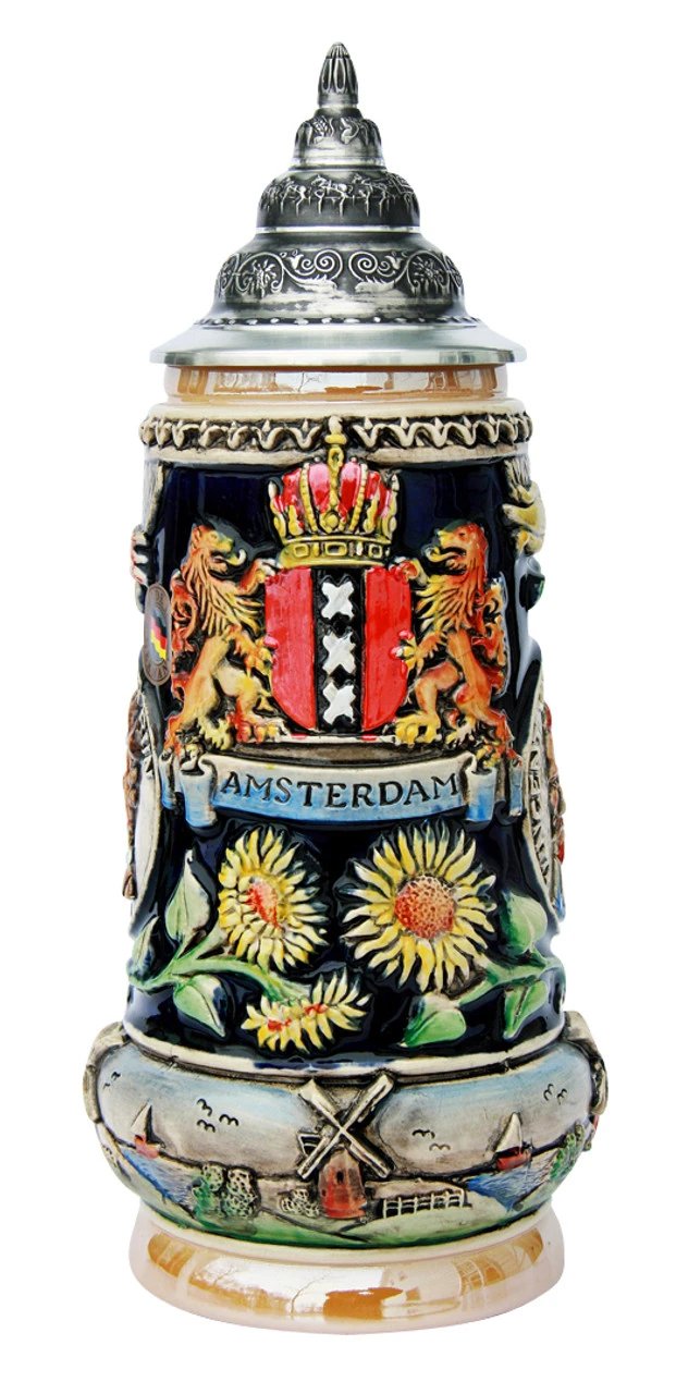 Van Gogh And Rembrandt Artist Beer Stein 4 Van Gogh And Rembrandt Artist Beer Stein - Image 2