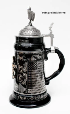 Vietnam Memorial Beer Stein 9 Vietnam Memorial Beer Stein -Beer Stein Store Vietnam Memorial Beer Stein MC6179 rs SM 17961.1306180106