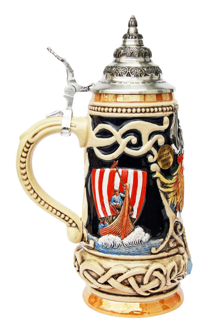 Viking Beer Stein 5 Viking Beer Stein - Image 3