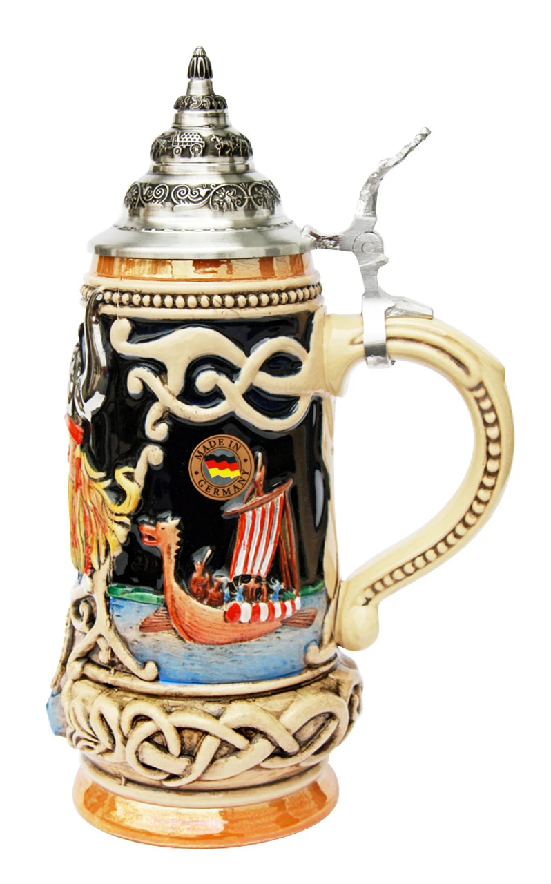 Viking Beer Stein 4 Viking Beer Stein - Image 2