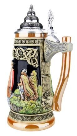 Viking Beer Stein With Axe Handle 15 Viking Beer Stein With Axe Handle -Beer Stein Store Viking Beer Stein with Axe Handle K325 B2 SM 94172.1527115251