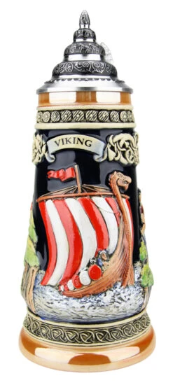 Viking Beer Stein With Axe Handle 11 Viking Beer Stein With Axe Handle -Beer Stein Store Viking Beer Stein with Axe Handle K325 FNT SM 80516.1527115250
