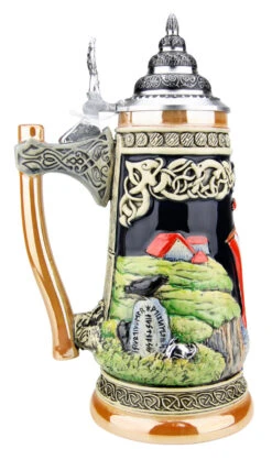 Viking Beer Stein With Axe Handle 13 Viking Beer Stein With Axe Handle -Beer Stein Store Viking Beer Stein with Axe Handle K325 LS SM 33558.1527115251