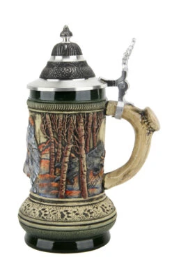 Wolf Beer Stein -Beer Stein Store Wolf Beer Stein KT7000Z RS SM 97034.1461699057