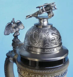 Red Baron Beer Stein 12 Red Baron Beer Stein -Beer Stein Store ZB19429015 Lid 02159.1401739396