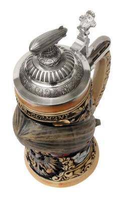 Zeppelin 3D Beer Stein 15 Zeppelin 3D Beer Stein -Beer Stein Store Zeppelin Beer Stein K339Z Top SM 10817.1446322105