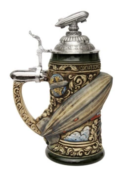 Zeppelin 3D Beer Stein Rustic 13 Zeppelin 3D Beer Stein Rustic -Beer Stein Store Zeppelin Beer Stein Rusic K339RUZ LS SM 27129.1446321782