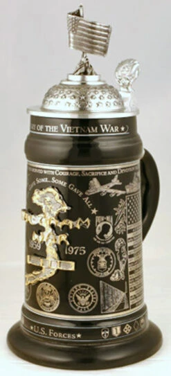 Vietnam Memorial Beer Stein 11 Vietnam Memorial Beer Stein -Beer Stein Store vietnam war memorial beer stein 6179 med 89868.1308328581